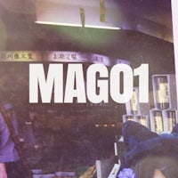 a poster with the words mago 1 on it